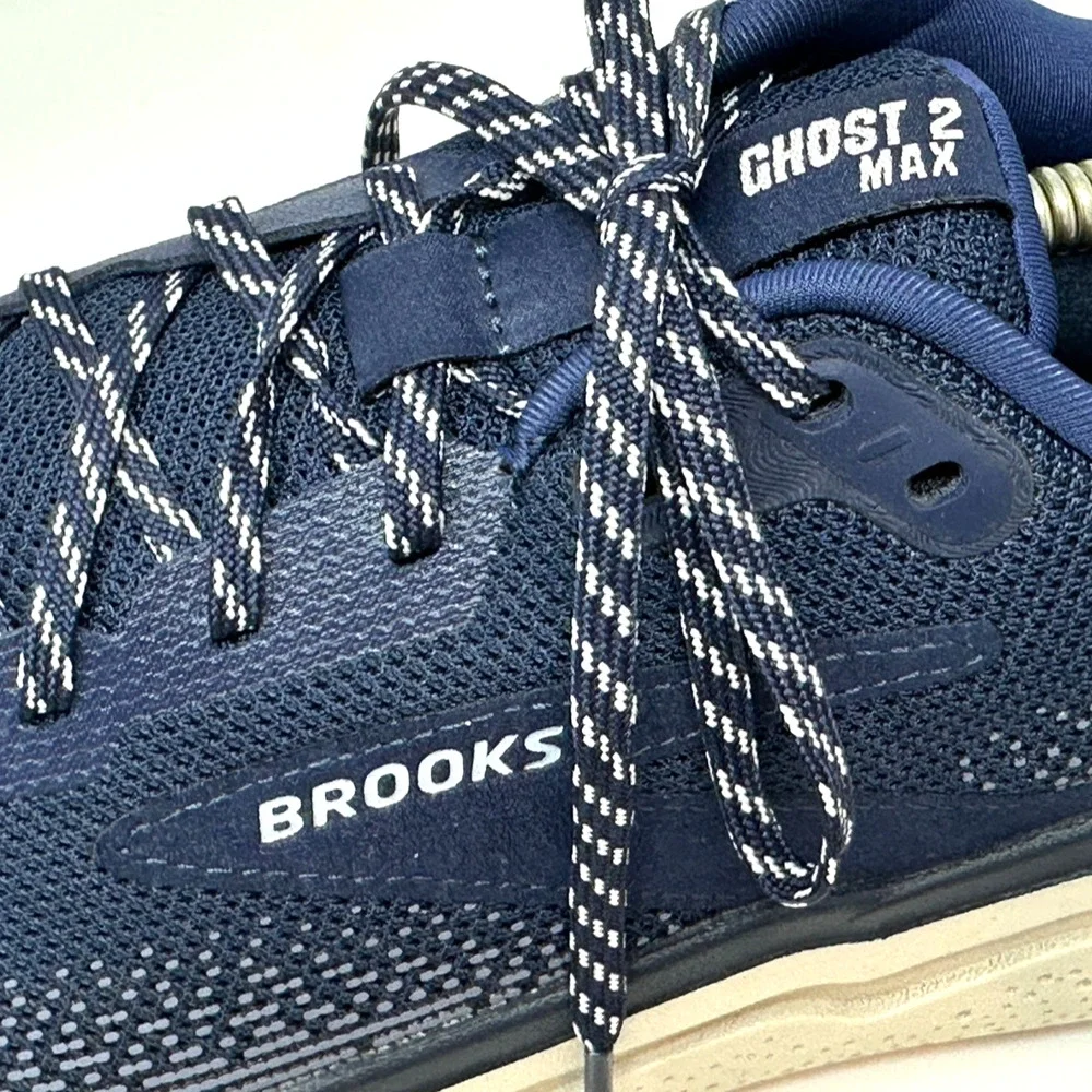 Brooks Ghost 2 Max Running Shoes Mens 10.5 Navy Sneakers Walking Workout Cushion